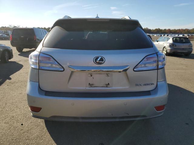 JTJBC1BAXB2044880 - 2011 LEXUS RX 450 SILVER photo 6