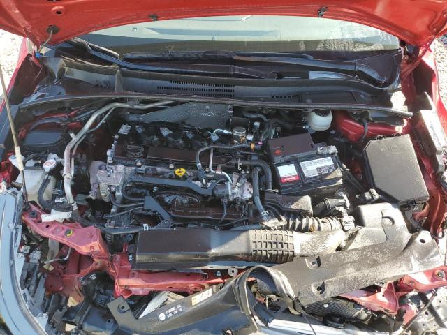 JTND4MBE3N3165919 - 2022 TOYOTA COROLLA SE RED photo 11