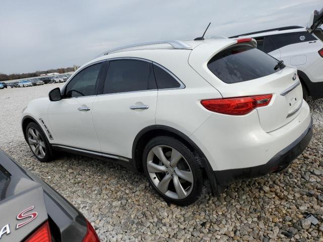 JN8BS1MW0AM830015 - 2010 INFINITI FX50 WHITE photo 2