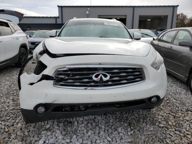 JN8BS1MW0AM830015 - 2010 INFINITI FX50 WHITE photo 5