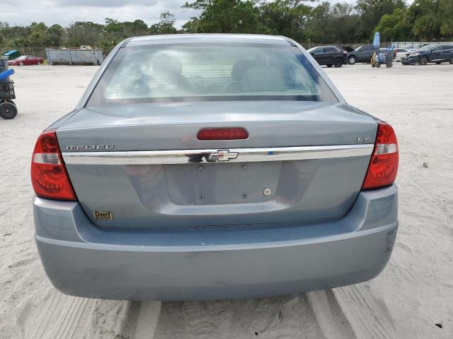 1G1ZS58F87F107739 - 2007 CHEVROLET MALIBU LS BLUE photo 6