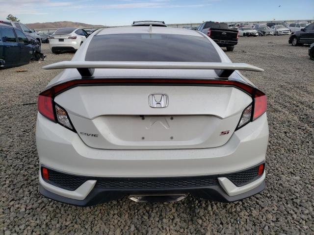 2HGFC3A5XKH750602 - 2019 HONDA CIVIC SI WHITE photo 6