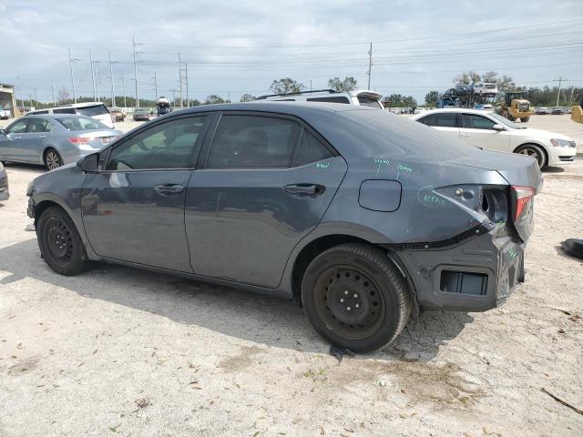 2T1BURHE3EC142406 - 2014 TOYOTA COROLLA L GRAY photo 2