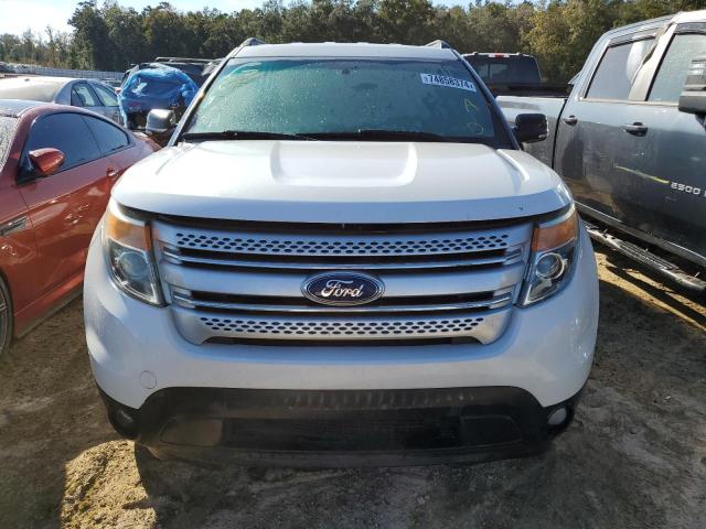 1FM5K7D87FGA21710 - 2015 FORD EXPLORER XLT WHITE photo 5