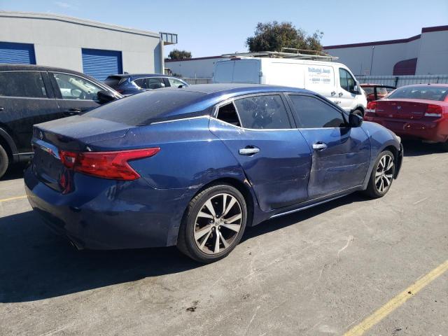 1N4AA6AP4HC364986 - 2017 NISSAN MAXIMA 3.5S BLUE photo 3