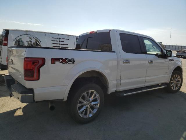 1FTEW1EG7GFA47923 - 2016 FORD F150 SUPERCREW WHITE photo 3