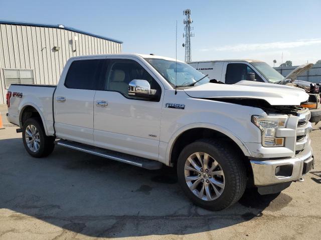 1FTEW1EG7GFA47923 - 2016 FORD F150 SUPERCREW WHITE photo 4