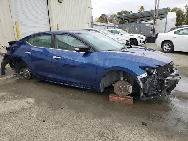 1N4AA6CV8NC503007 - 2022 NISSAN MAXIMA SV BLUE photo 4