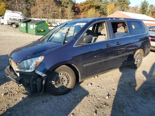 5FNRL38297B072316 - 2007 HONDA ODYSSEY LX BLUE photo 1