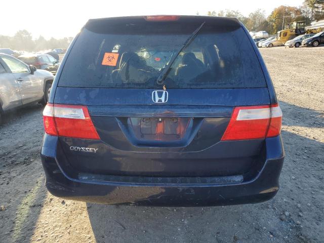 5FNRL38297B072316 - 2007 HONDA ODYSSEY LX BLUE photo 6