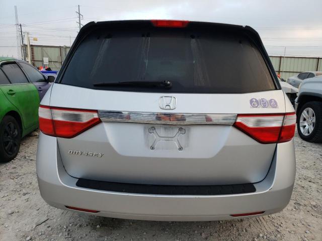 5FNRL5H49CB121201 - 2012 HONDA ODYSSEY EX SILVER photo 6