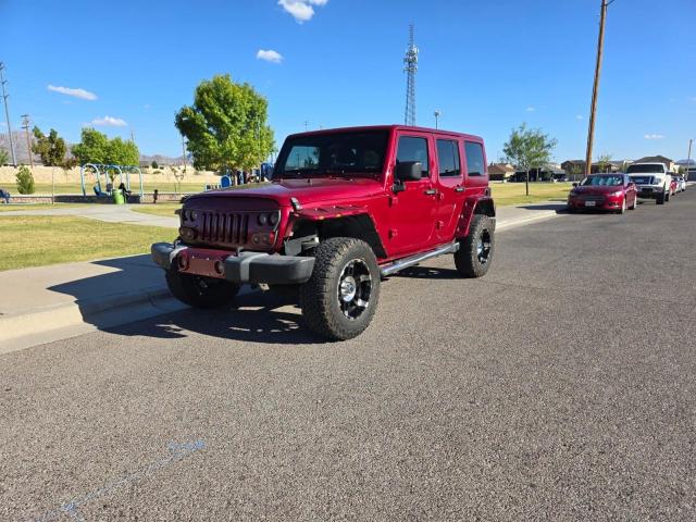 1C4BJWDG8EL109621 - 2014 JEEP WRANGLER U SPORT MAROON photo 2