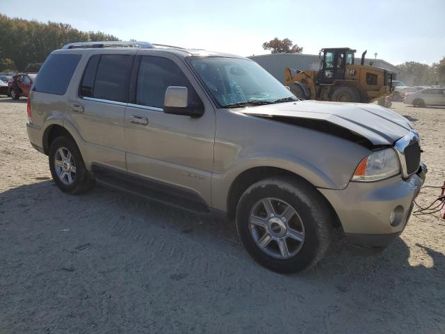 5LMEU88H14ZJ21410 - 2004 LINCOLN AVIATOR TAN photo 4