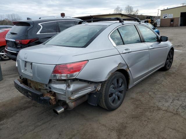 1HGCP268X8A112927 - 2008 HONDA ACCORD EXL SILVER photo 3