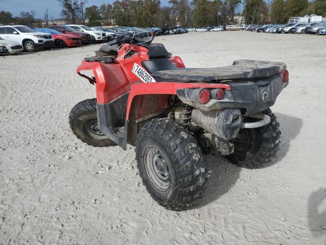 3JBLGHK16DJ000198 - 2013 CAN-AM OUTLANDER 500 RED photo 3