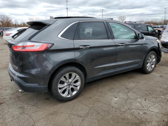 2FMPK4K98LBA25514 - 2020 FORD EDGE TITANIUM GRAY photo 3