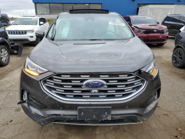 2FMPK4K98LBA25514 - 2020 FORD EDGE TITANIUM GRAY photo 5