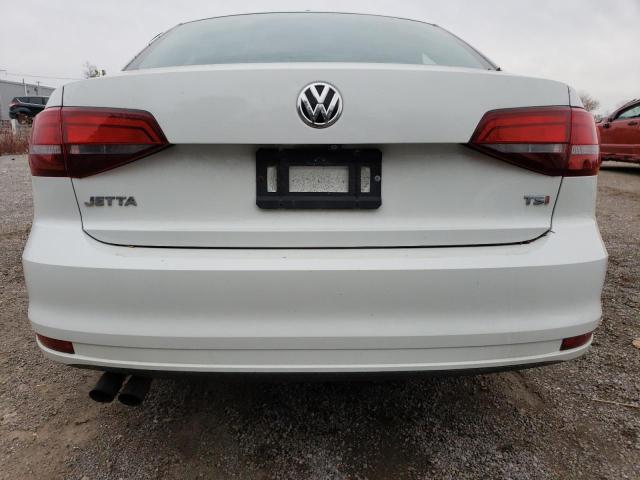 3VW267AJ0GM209282 - 2016 VOLKSWAGEN JETTA S WHITE photo 6