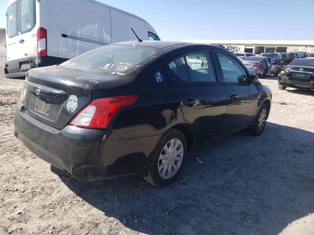 3N1CN7AP7GL915995 - 2016 NISSAN VERSA S BLACK photo 3