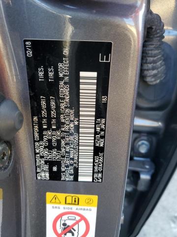 JTJYARBZ0J2105687 - 2018 LEXUS NX 300 BASE Grafit foto 13