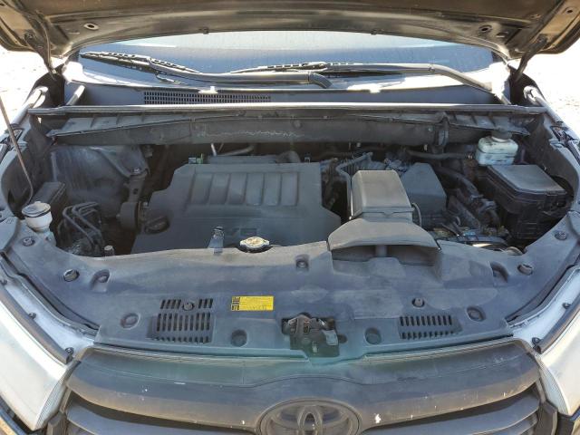 5TDJKRFHXFS104954 - 2015 TOYOTA HIGHLANDER XLE BLUE photo 12