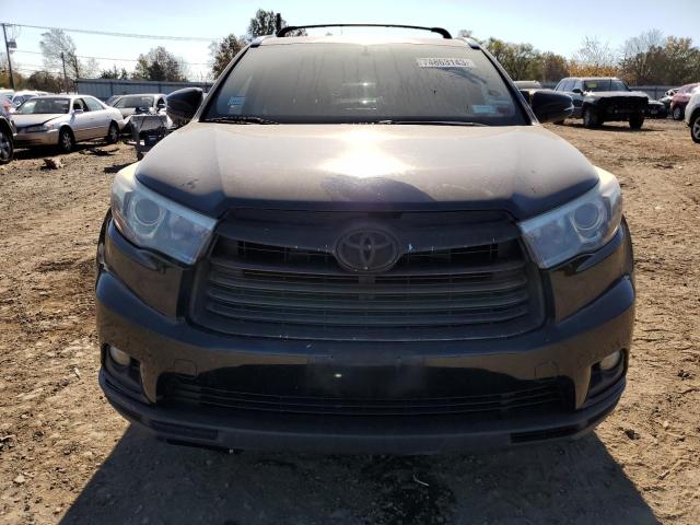 5TDJKRFHXFS104954 - 2015 TOYOTA HIGHLANDER XLE BLUE photo 5