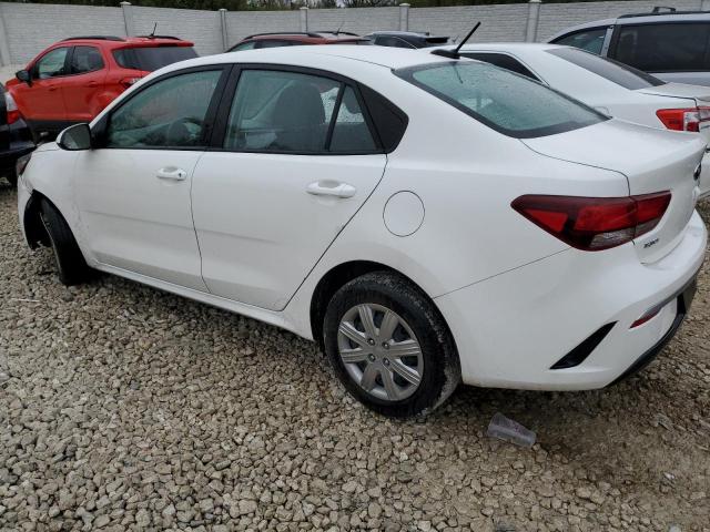 3KPA24AD9ME364941 - 2021 KIA RIO LX WHITE photo 2