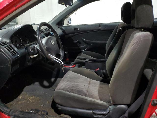 1HGEM21115L065962 - 2005 HONDA CIVIC DX VP Rot Foto 7
