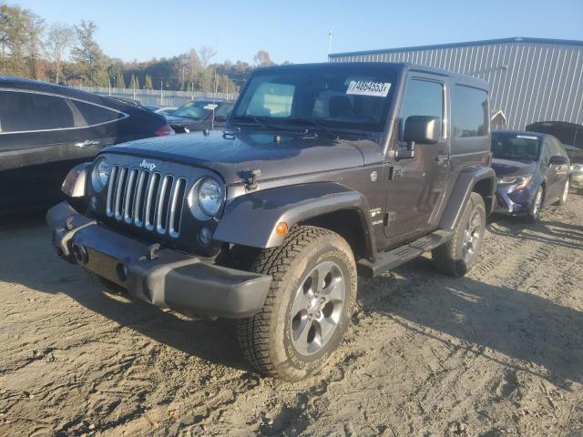 1C4AJWBG0GL174593 - 2016 JEEP WRANGLER SAHARA GRAY photo 1