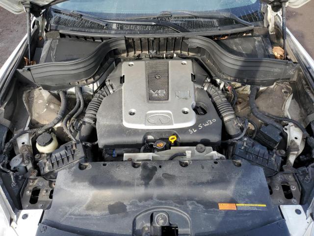 JN1AJ0HR6CM452300 - 2012 INFINITI EX35 BASE Սպիտակ լուսանկար 12