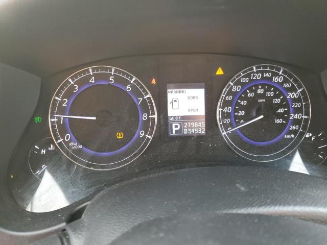 JN1AJ0HR6CM452300 - 2012 INFINITI EX35 BASE Սպիտակ լուսանկար 9
