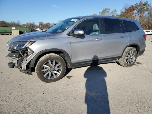 5FNYF6H5XKB051627 - 2019 HONDA PILOT EXL SILVER photo 1