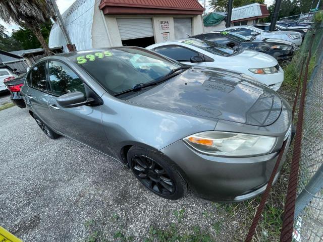 1C3CDFCH1DD703308 - 2013 DODGE DART LIMITED GRAY photo 1