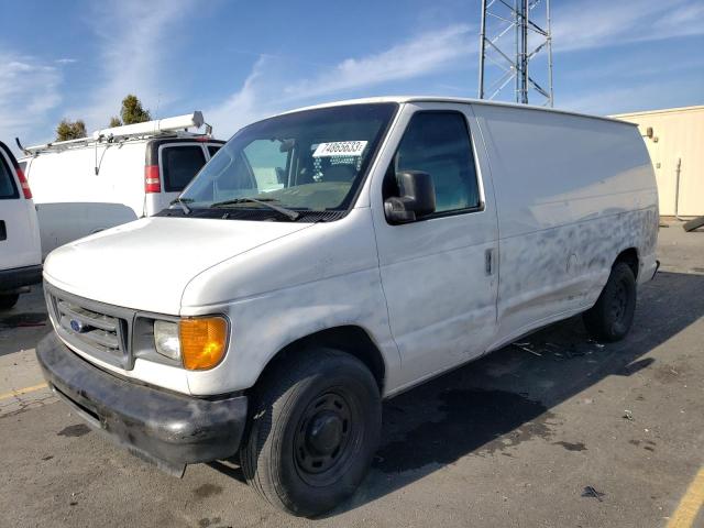 1FTRE14W65HA65327 - 2005 FORD ECONOLINE E150 VAN WHITE photo 1