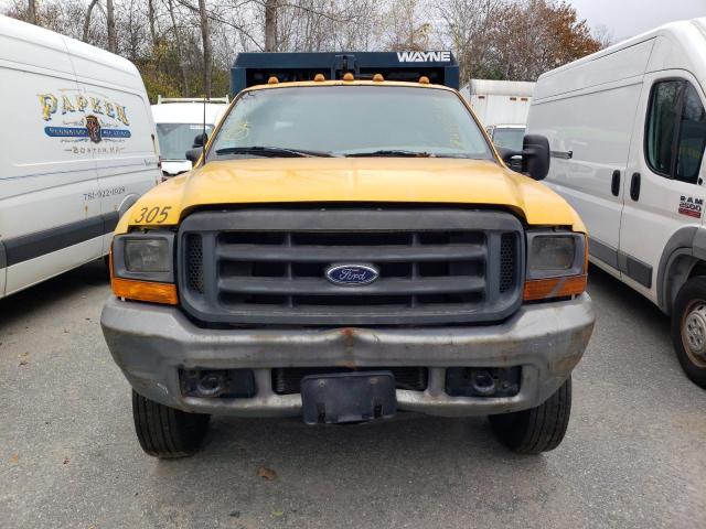 1FDXF46S2YEA76424 - 2000 FORD F450 SUPER DUTY YELLOW photo 5