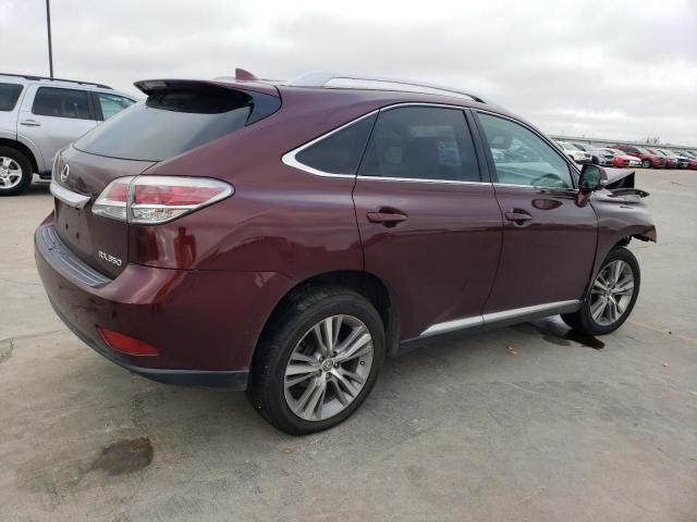 2T2ZK1BA0FC154750 - 2015 LEXUS RX 350 BURGUNDY photo 3