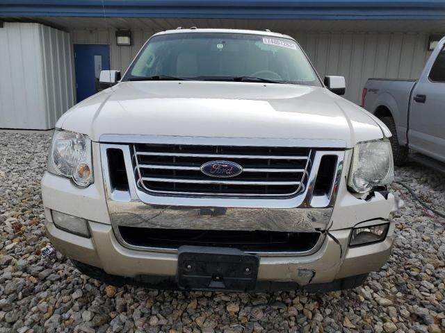 1FMEU6EE0AUA16867 - 2010 FORD EXPLORER EDDIE BAUER WHITE photo 5