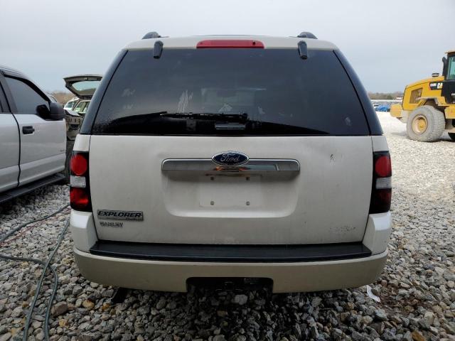 1FMEU6EE0AUA16867 - 2010 FORD EXPLORER EDDIE BAUER WHITE photo 6