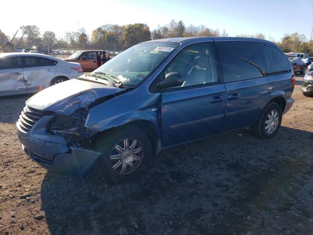 1C4GP45R55B253805 - 2005 CHRYSLER TOWN & COU ლურჯი ფოტო 1