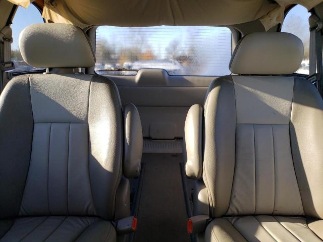1C4GP45R55B253805 - 2005 CHRYSLER TOWN & COU ლურჯი ფოტო 10