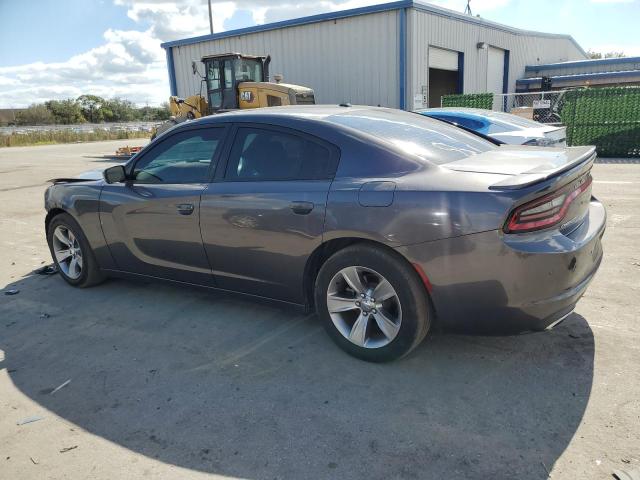 2C3CDXBG3FH738601 - 2015 DODGE CHARGER SE GRAY photo 2