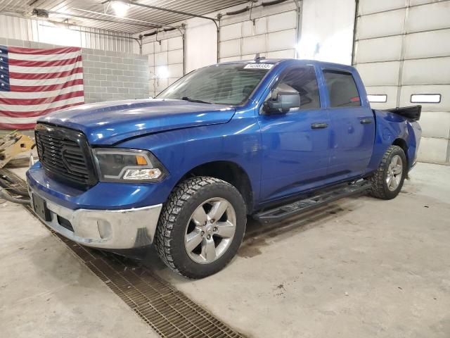 3C6RR7LT0HG769785 - 2017 RAM 1500 SLT BLUE photo 1