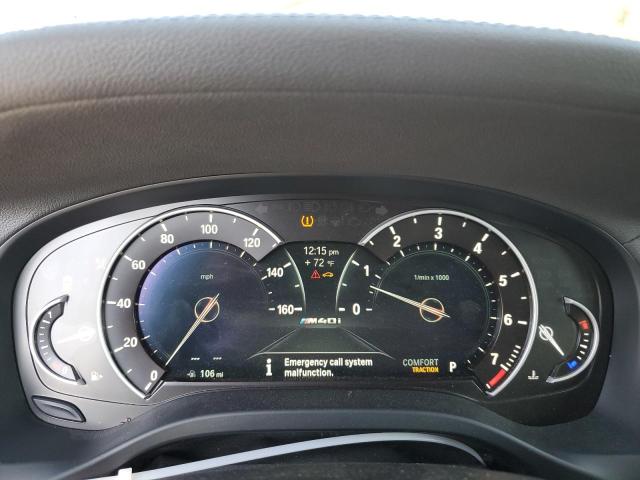 5UXTS3C56K0Z07126 - 2019 BMW X3 XDRIVEM40I Siyah fotoğraf 9