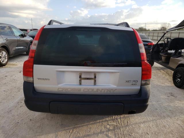 YV1SZ59HX41154942 - 2004 VOLVO XC70 SILVER photo 6