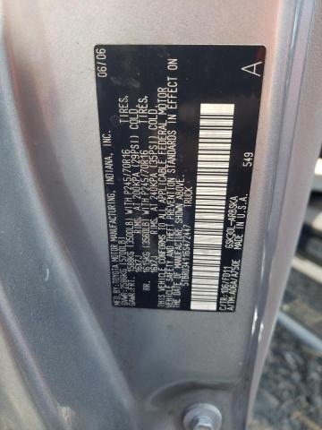 5TBRU34116S472447 - 2006 TOYOTA TUNDRA ACCESS CAB SR5 SILVER photo 13