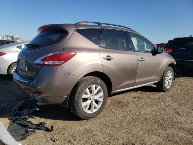 JN8AZ1MW1BW175263 - 2011 NISSAN MURANO S GRAY photo 3