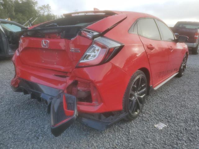 SHHFK7H95LU208007 - 2020 HONDA CIVIC SPORT TOURING RED photo 3