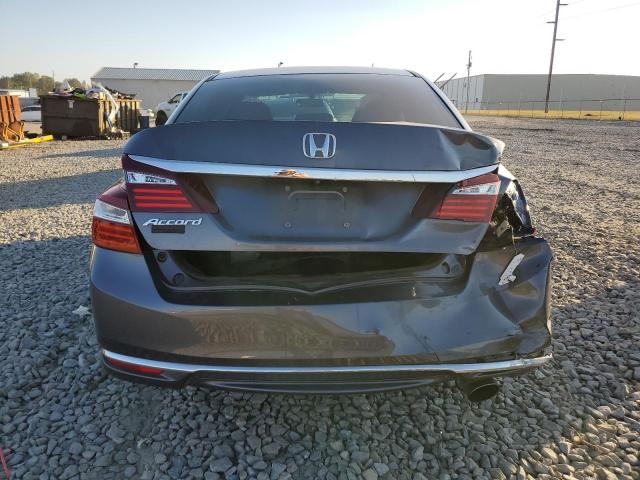 1HGCR2F39HA039516 - 2017 HONDA ACCORD LX GRAY photo 6