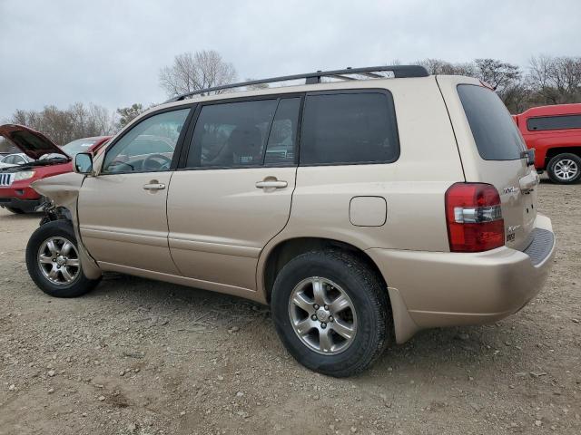 JTEEP21A940045654 - 2004 TOYOTA HIGHLANDER GOLD photo 2