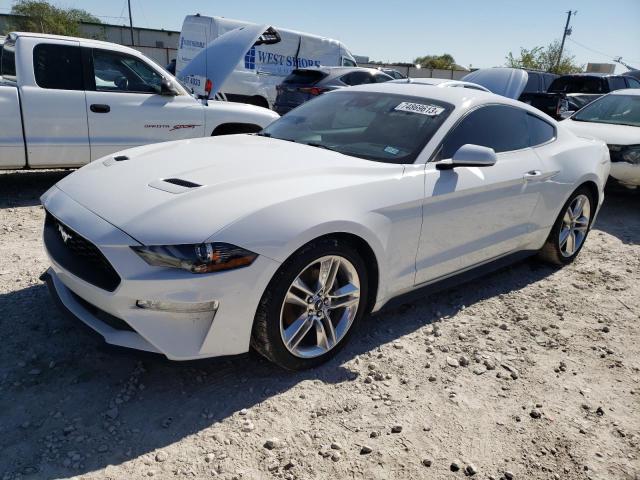 1FA6P8TH1M5150168 - 2021 FORD MUSTANG WHITE photo 1